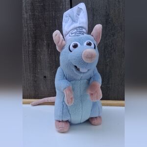 Disney Light Blue and Pink Plush Toy -Remi From Ratatouille